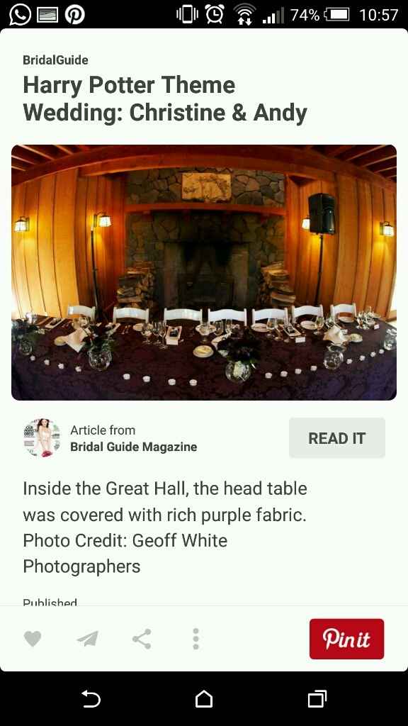 Matrimonio a tema: harry potter - 6