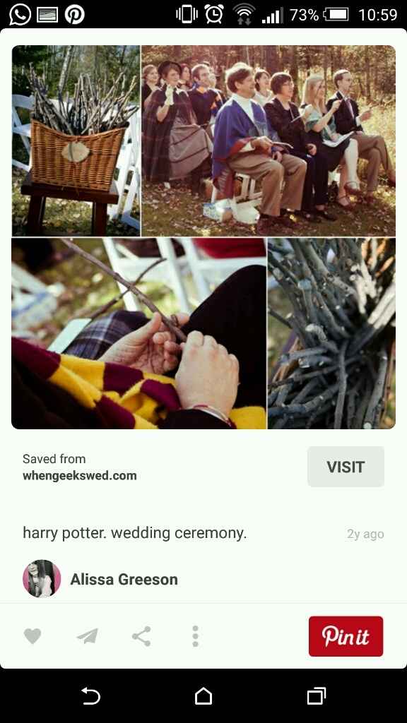 Matrimonio a tema: harry potter - 8