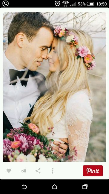 Velo e coroncina di fiori: sono compatibili? - 1