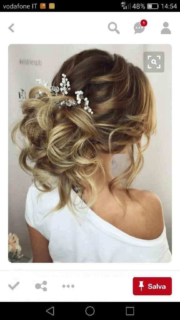 Acconciatura per abito principesco - 4