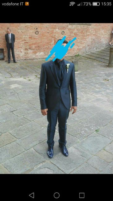Scarpe uomo - abito azzurro - 1