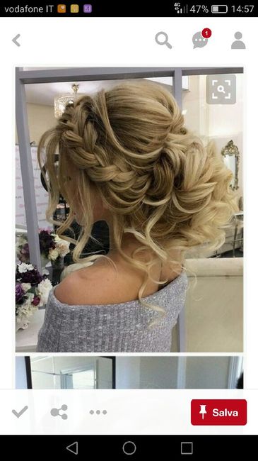 Acconciatura per abito principesco - 3