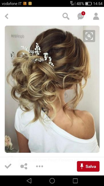 Acconciatura per abito principesco - 4