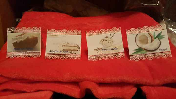 Cartoncini menù e confetti - 1