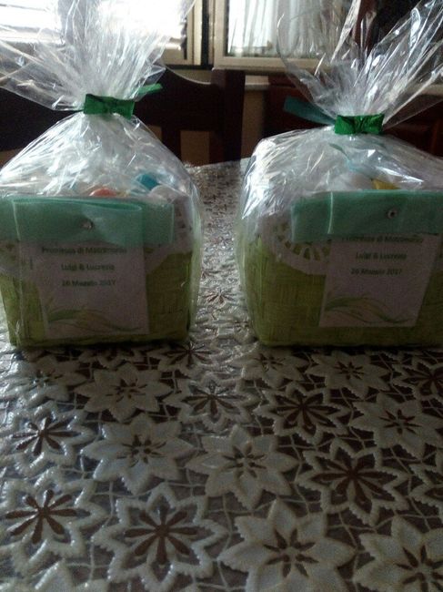 Cestini per confettata. . . - 1