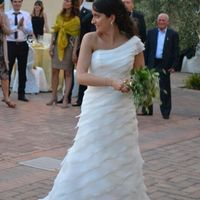 Abito e lancio del bouquet (non originale)
