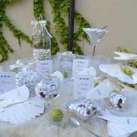 Il nostro bellissimo tavolo dei confetti