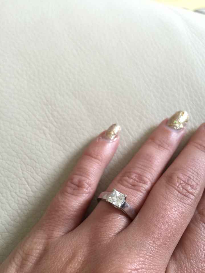 Come sono i vostri anelli di fidanzamento? - 1