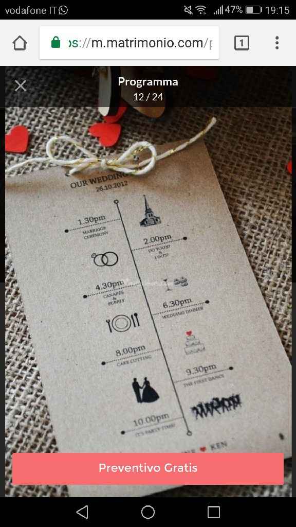 Wedding timeline!! - 1