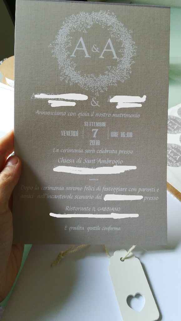 Partecipazioni visitaprint? Mi date un vostro parere sincero.. grazie! - 1