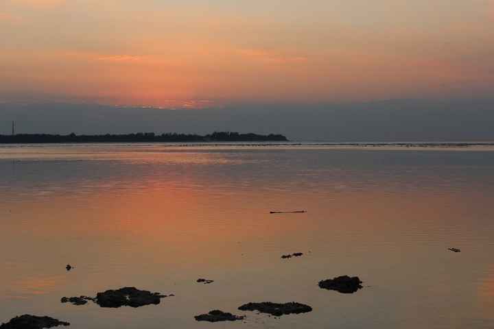 Bassamarea al tramonto