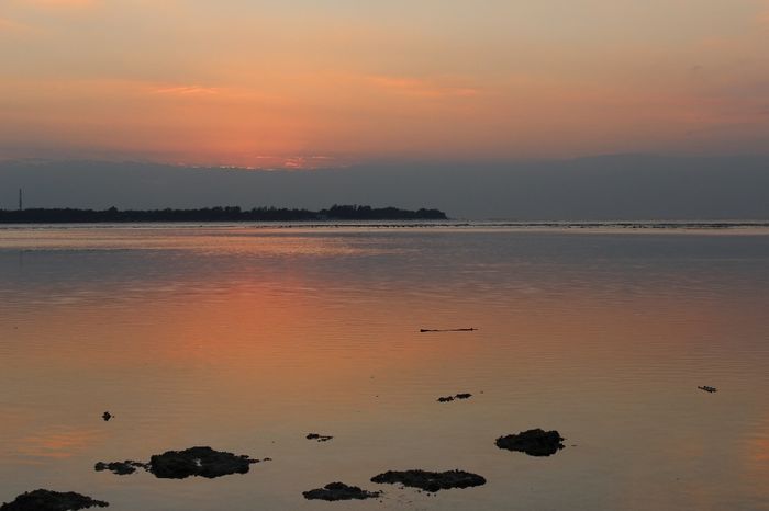 Bassamarea al tramonto