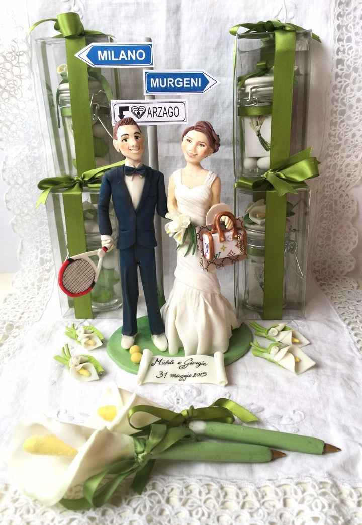 cake topper Michele e Giorgia