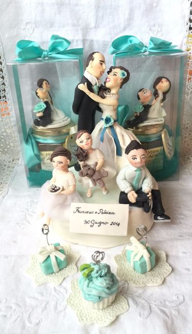 cake topper Patrizia e Francesco