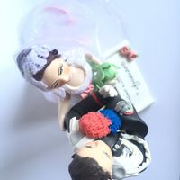 cake topper dall'alto