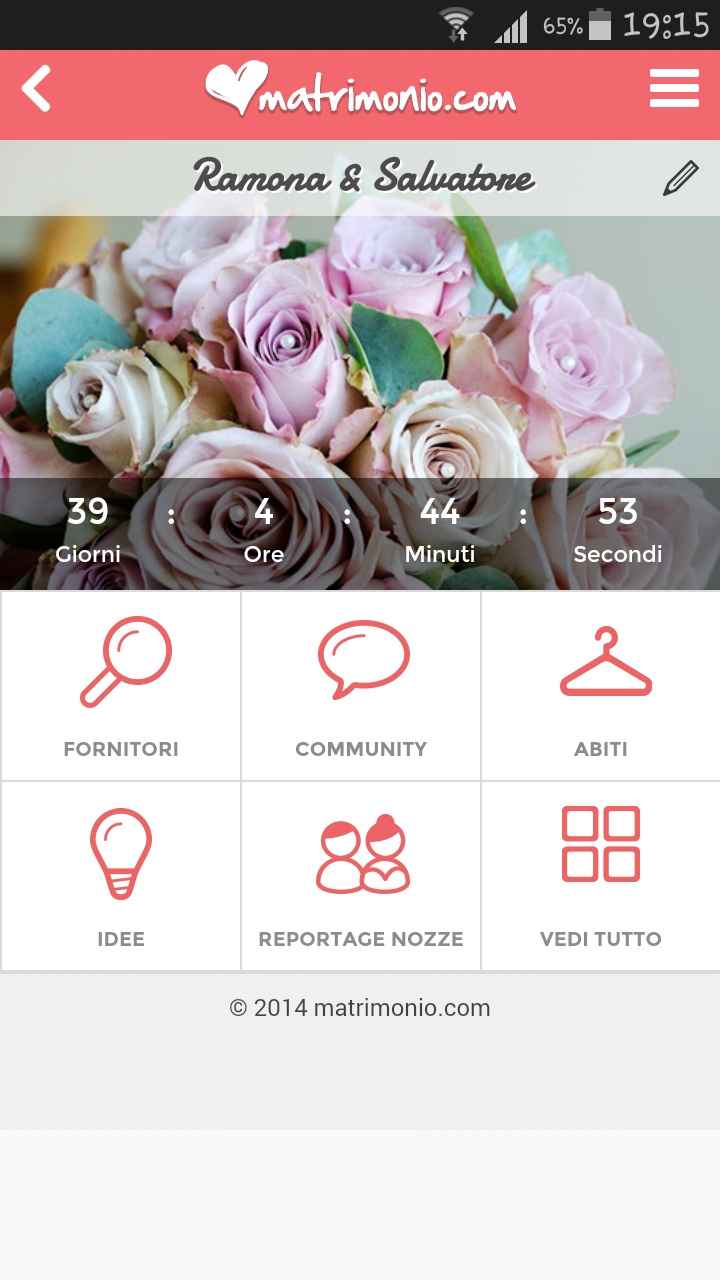Quanto manca alle vostre nozze? - 1