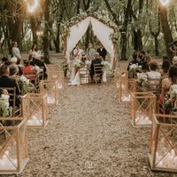 Dritte su matrimonio nel verde. - 2