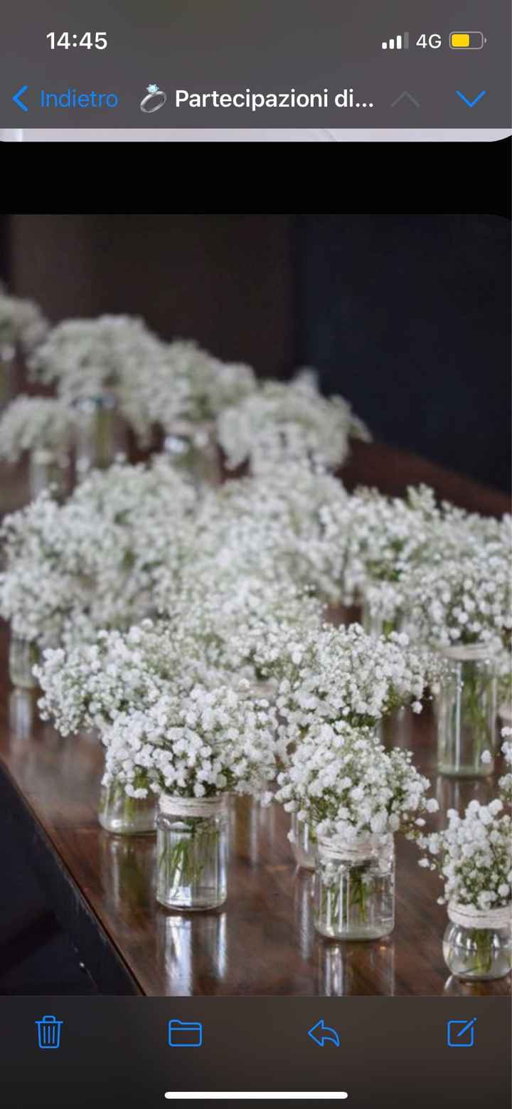 Centrotavola blu con erbe aromatiche - 2