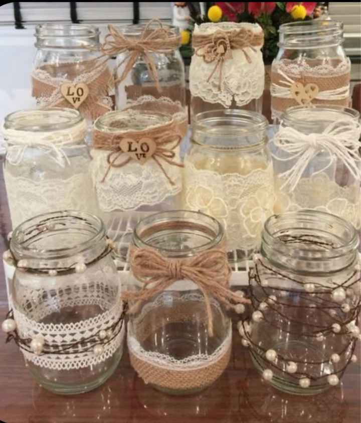 Centrotavola blu con erbe aromatiche - 3