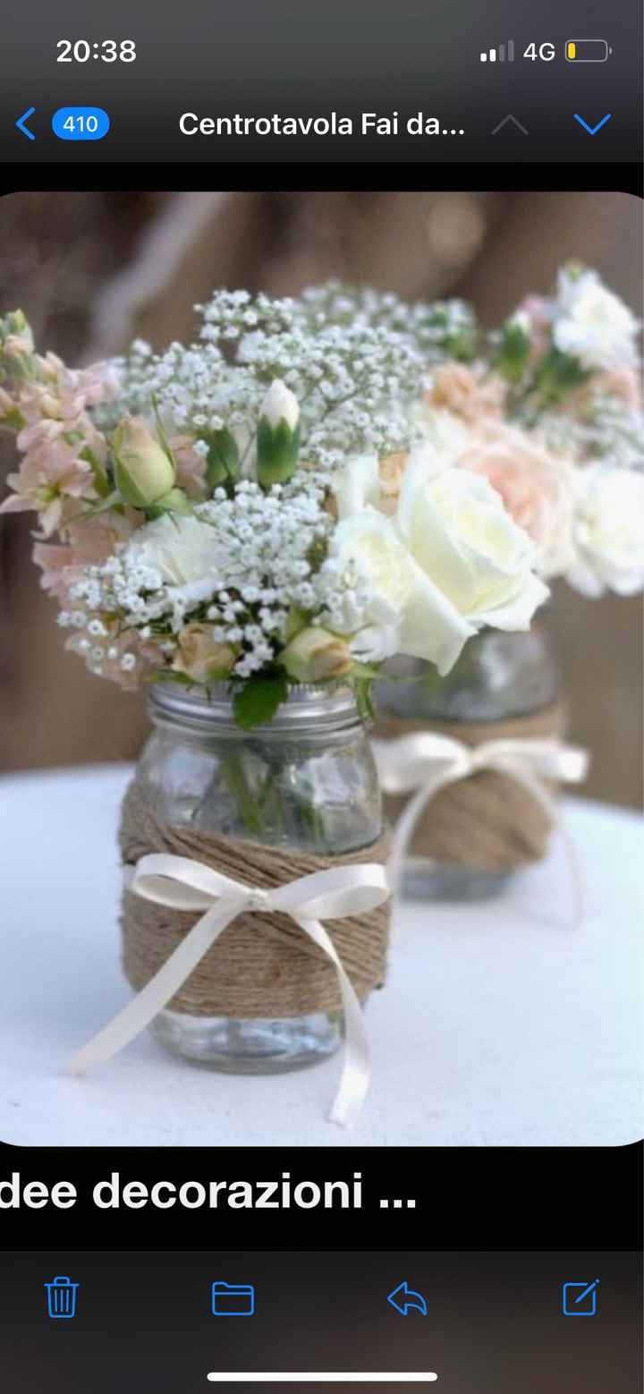 Centrotavola blu con erbe aromatiche - 4