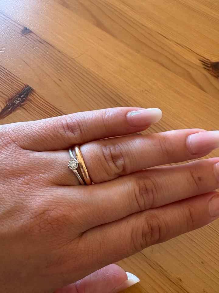 Foto fede e anello di fidanzamento - 1