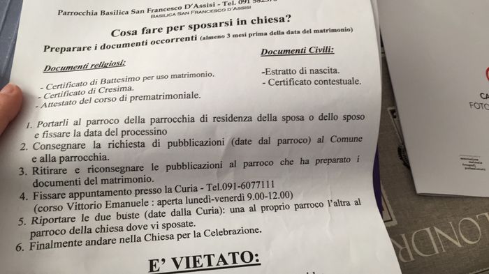 Iter Burocratico passo passo 1