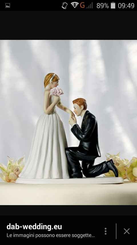 Cake topper - classico - 9