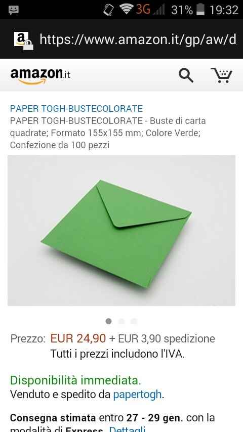 Consiglio abbinamento partecipazioni-buste - 4