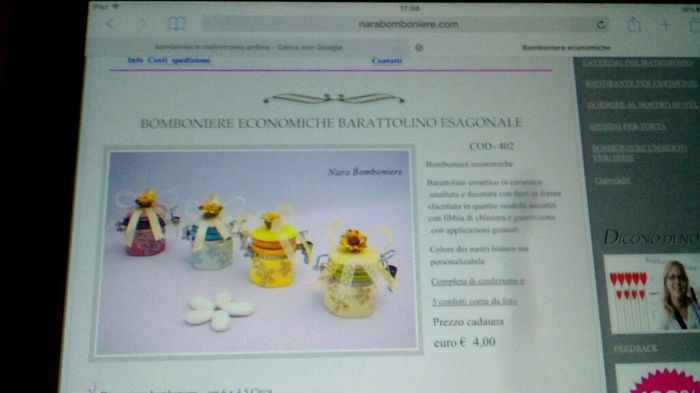 Bomboniere idee - 2