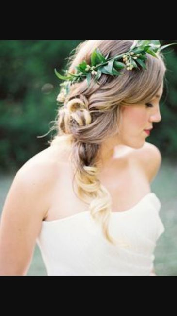 Semiraccolto sposa - 1