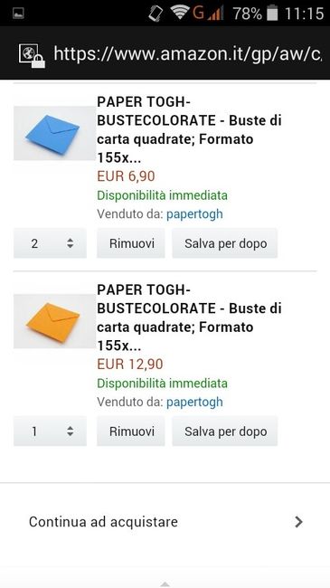 Consiglio abbinamento partecipazioni-buste - 6