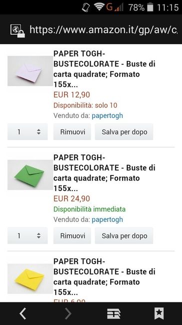 Consiglio abbinamento partecipazioni-buste - 7