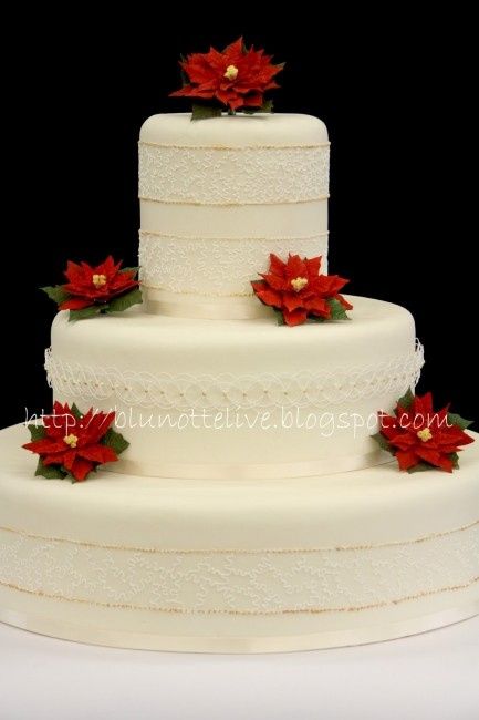 Wedding cake natalizia