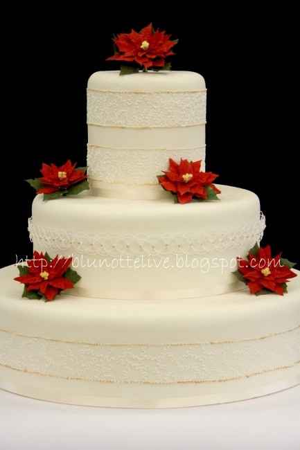 Wedding cake natalizia