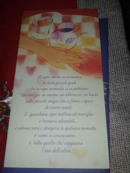 Copertina biglietto anniversario