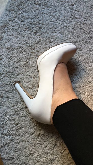 Scarpe sposa bianco seta 8