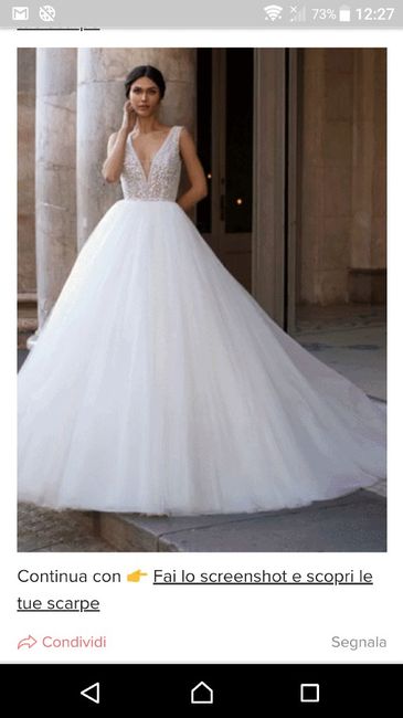 Fai lo screenshot e scopri il tuo abito da sposa - 1