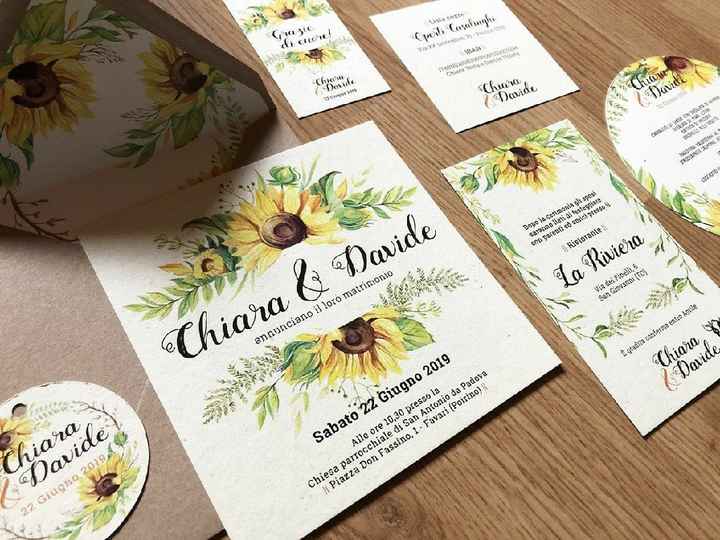 Matrimonio tema girasoli - 3