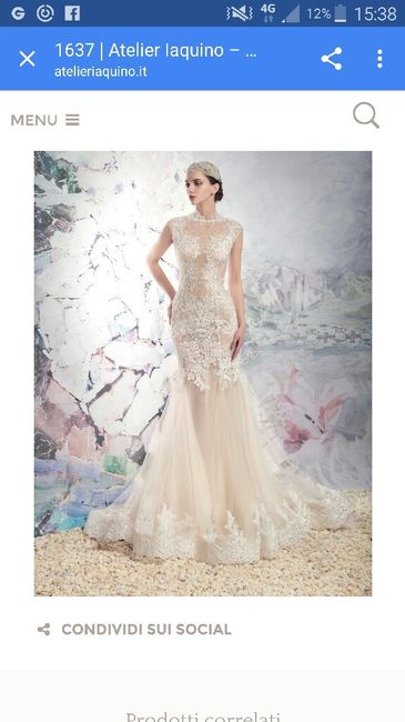 Indecisione abito da sposa - 1