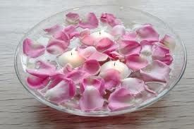 Centrotavola fiori e candele