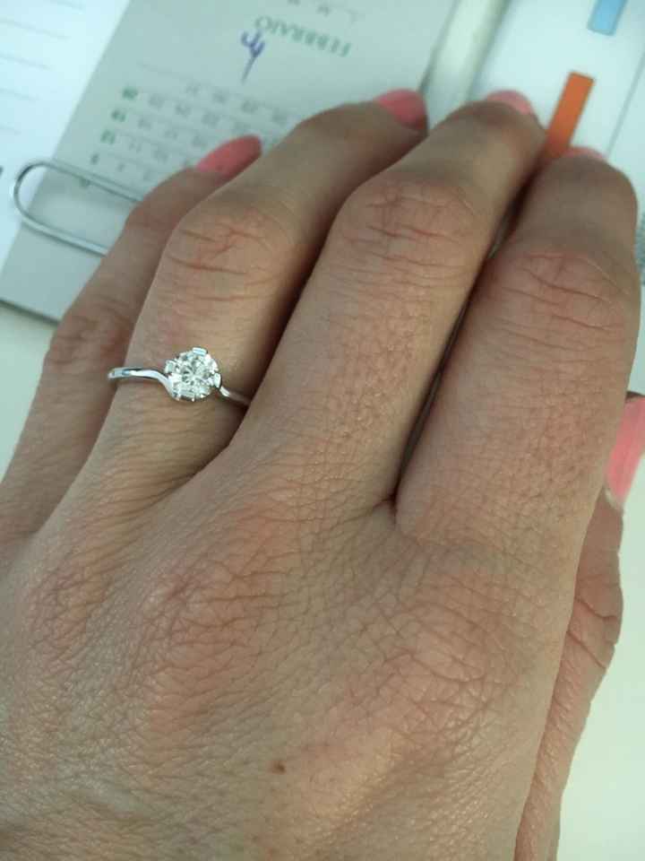 È arrivato l'anello di fidanzamento !!! - 1