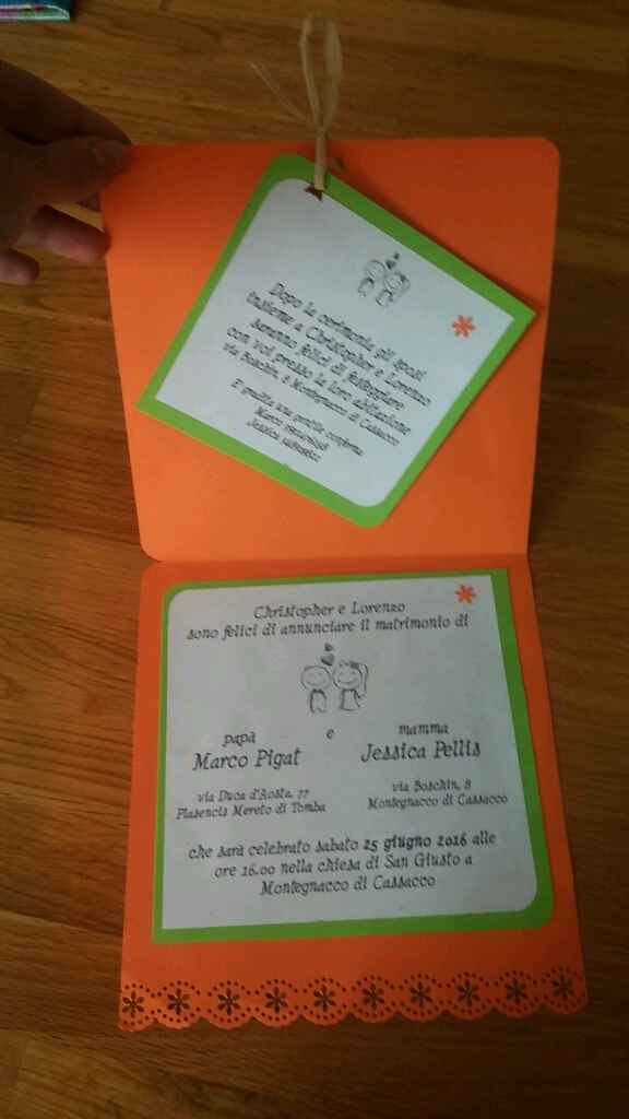 Partecipazioni fai da te consigli - 2