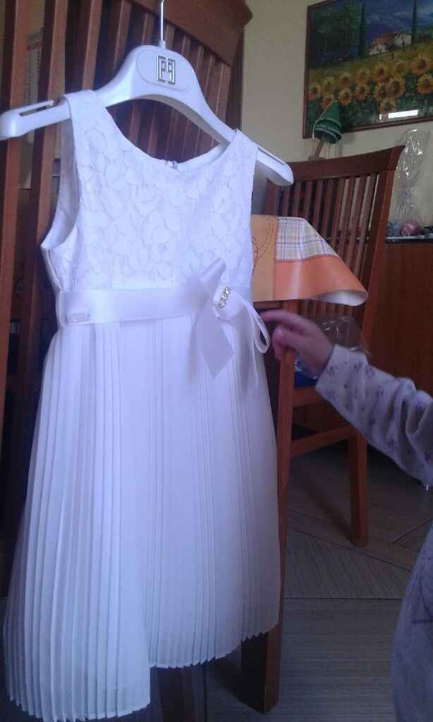 Vestito damigellina fatto - 1