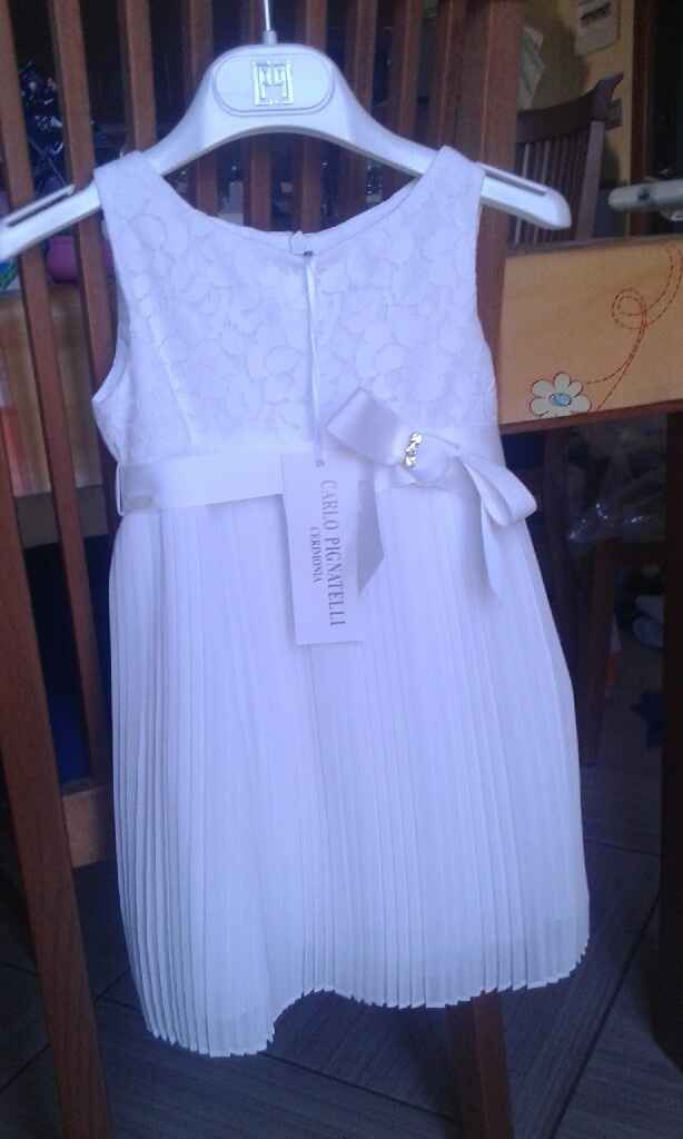 Vestito damigellina fatto - 2