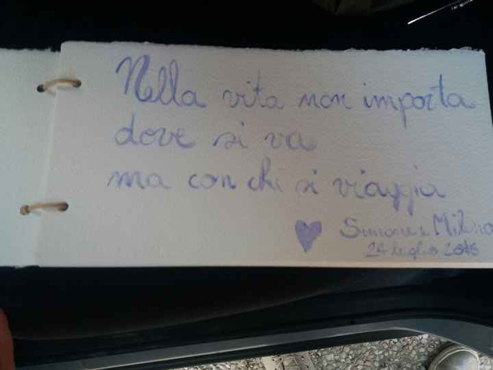 Aiutooo cosa scrivere nel libro delle dediche??? - 1