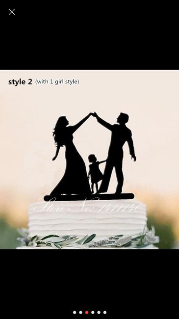 Cake topper - 1