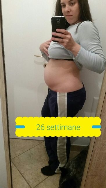 28 settimane (di meno o di piu) pancia fuoriii - 1