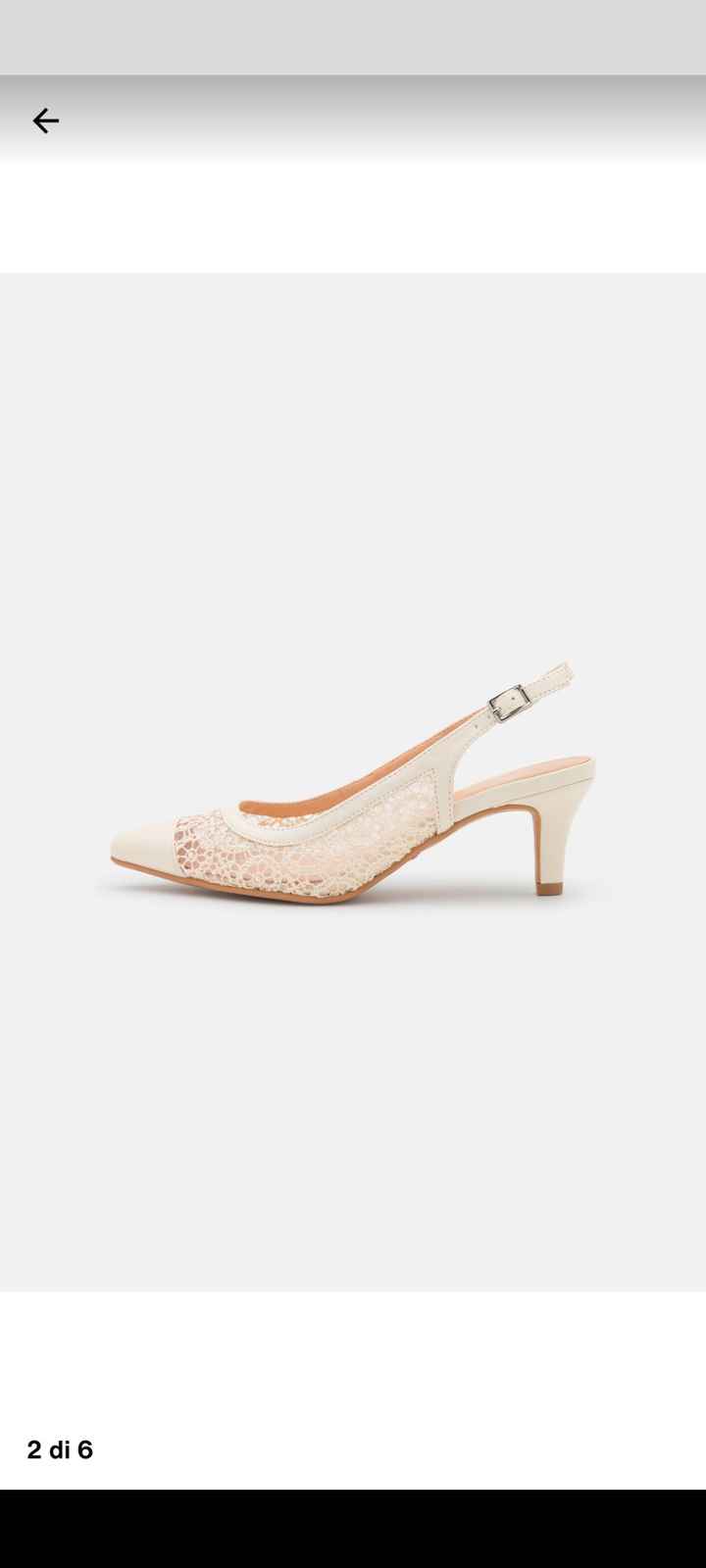 Dubbio scarpe sposa - 1