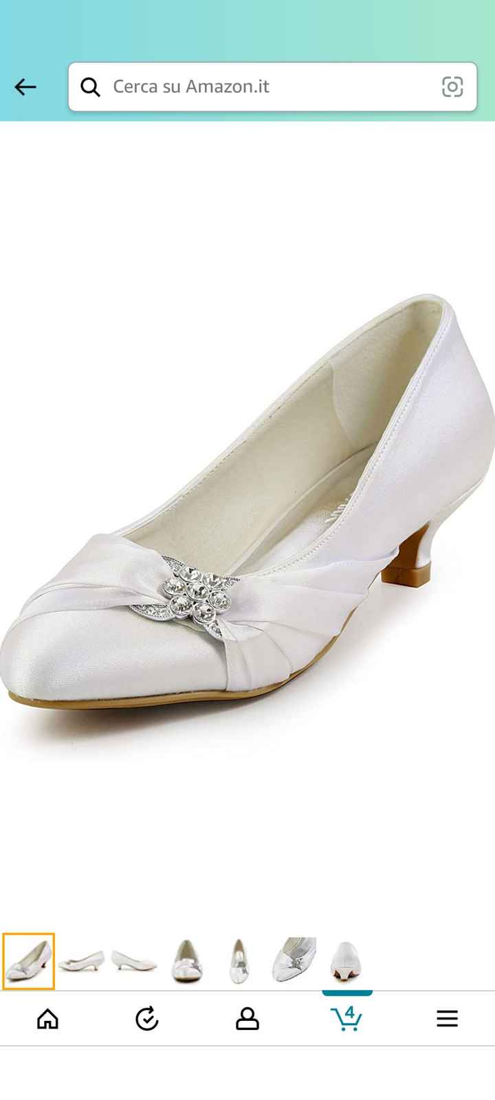 Quale scarpe preferite sotto l’abito da sposa? - 1
