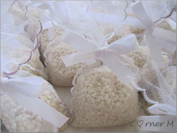 Sacchetti riso ricamati - 1
